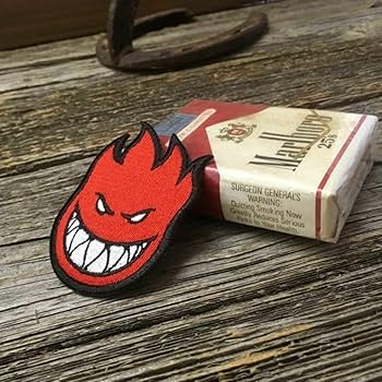 Amazon.co.jp: スピットファイヤー 火の玉 ワッペン 刺繍 パッチ